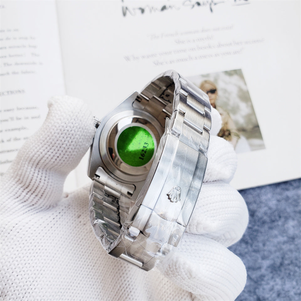 ROLEX DATEJUST GREEN DIAL STEEL - U1 FACTORY