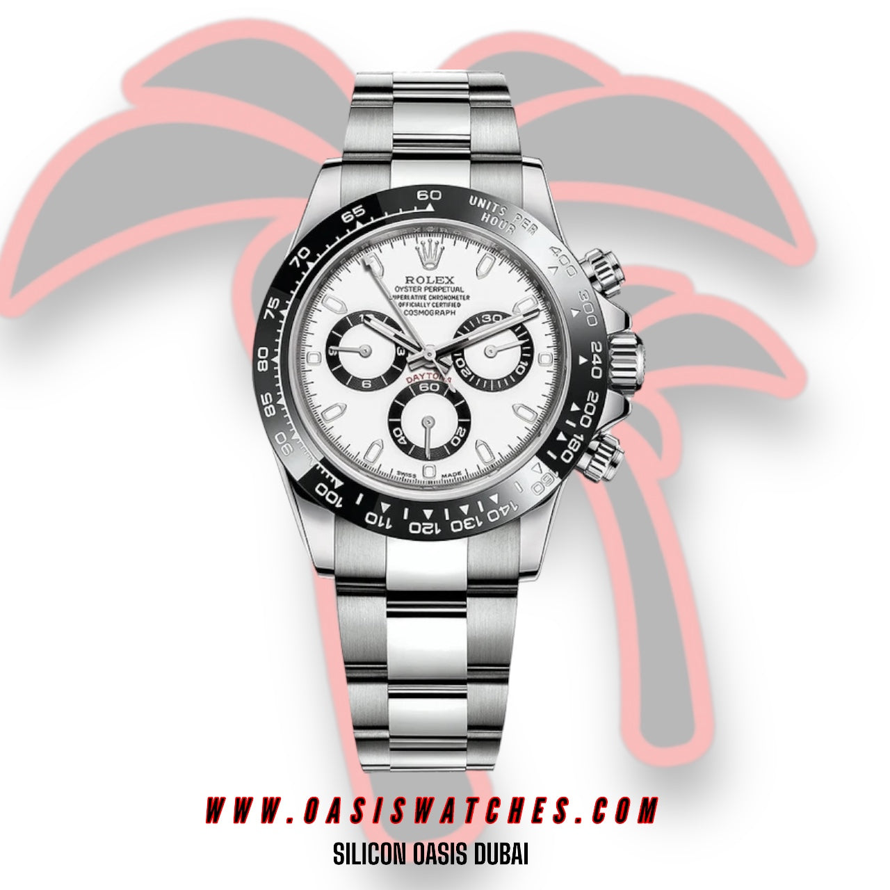 ROLEX DAYTONA PANDA STEEL