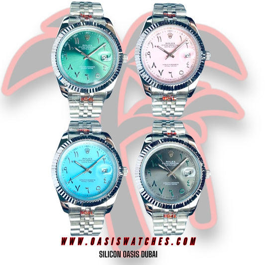 ROLEX DATEJUST ARABIC STEEL - 4 MODELS - U1 FACTORY