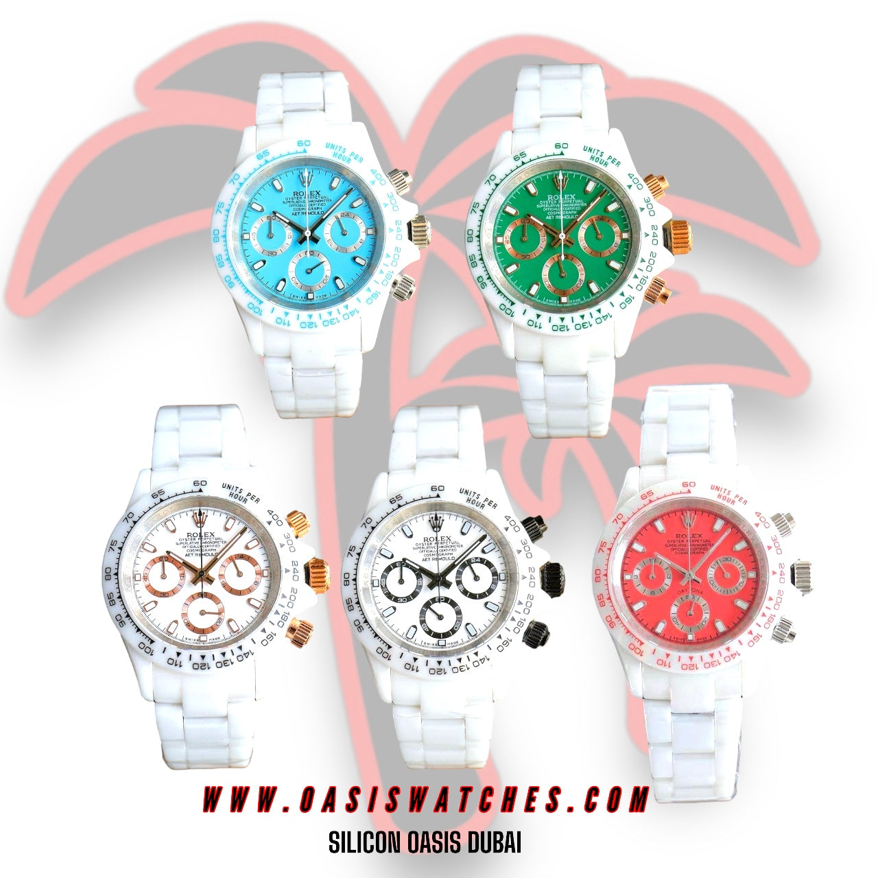 ROLEX DAYTONA CERAMIC SPECIAL - 5 MODELS - U1 FACTORY