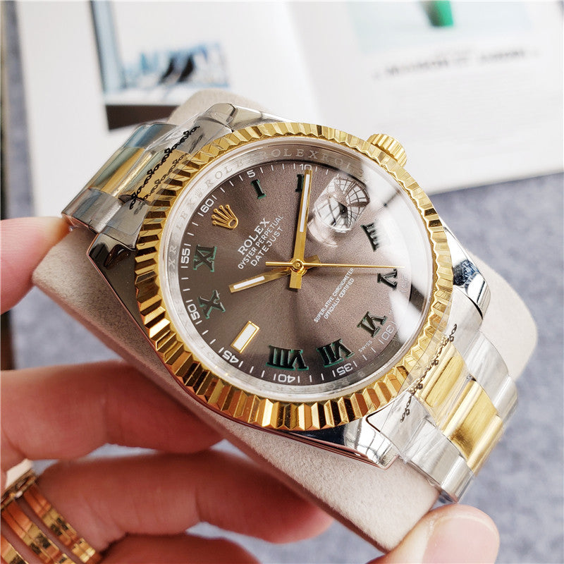 ROLEX DATEJUST WIMBLEDON TWO TONE BICOLOR U1 FACTORY