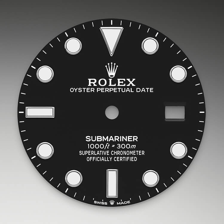 ROLEX SUBMARINER "STARBUCKS"  DATE - 41 mm - Oyster -  Edelstahl Oystersteel